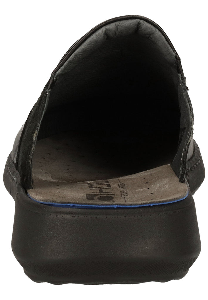 Rohde Clogs Nappaleder Schwarz