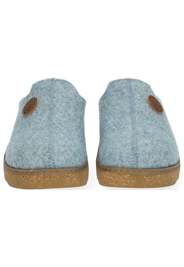 Rohde Hausschuhe Filz Blau