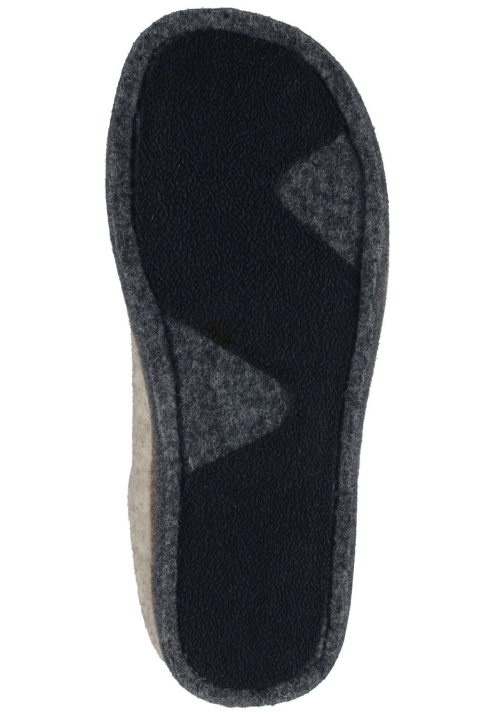 Rohde Hausschuhe Filz Grau