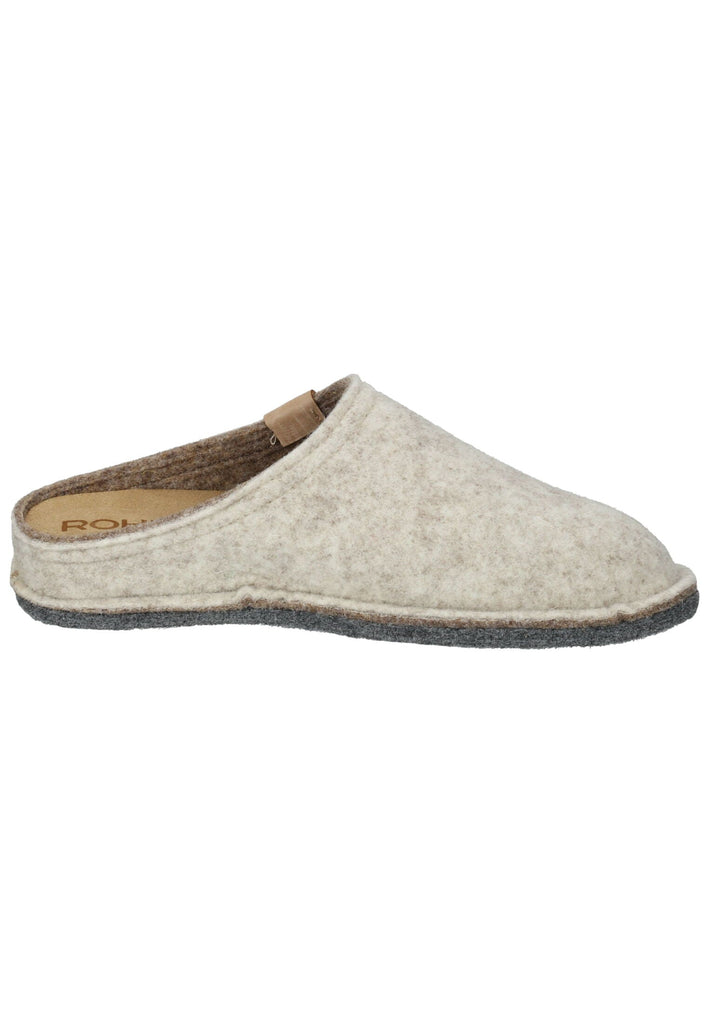 Rohde Hausschuhe Filz Grau
