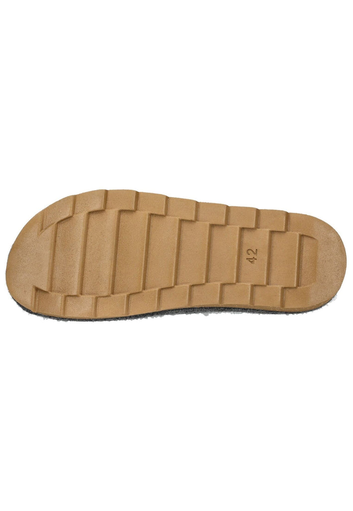 Rohde Hausschuhe Filz Grau