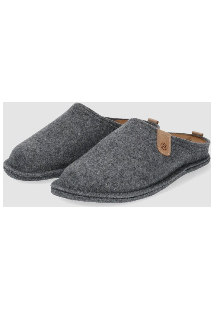 Rohde Hausschuhe Filz Grau