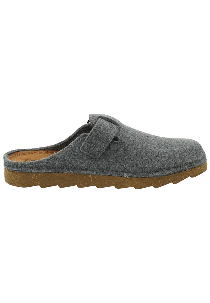 Rohde Hausschuhe Filz Grau