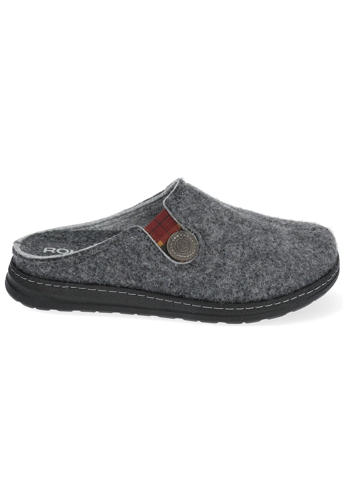 Rohde Hausschuhe Filz Grau