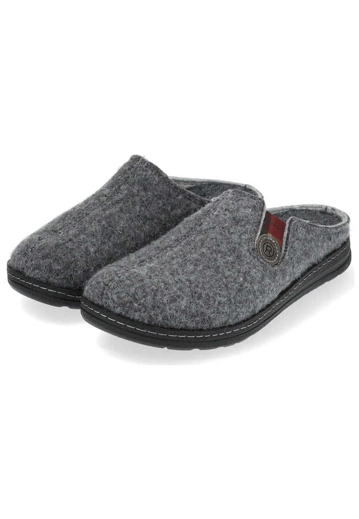 Rohde Hausschuhe Filz Grau