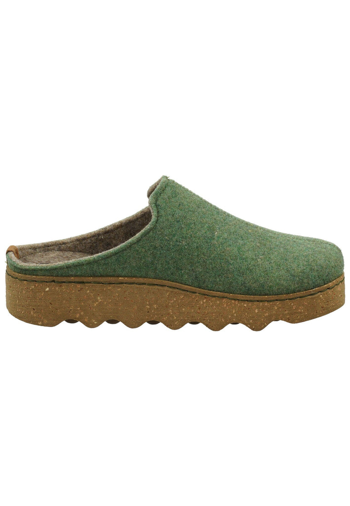 Rohde Hausschuhe Filz Grün