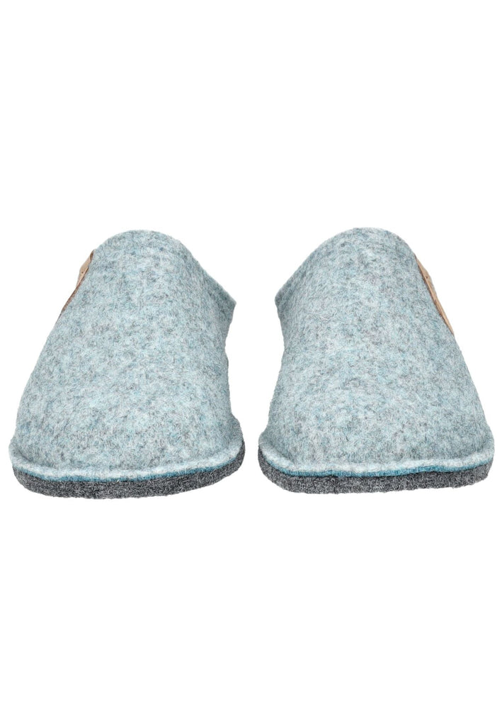 Rohde Hausschuhe Filz Hellblau