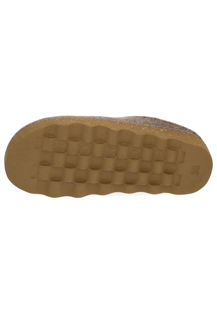 Rohde Hausschuhe Filz Leinen