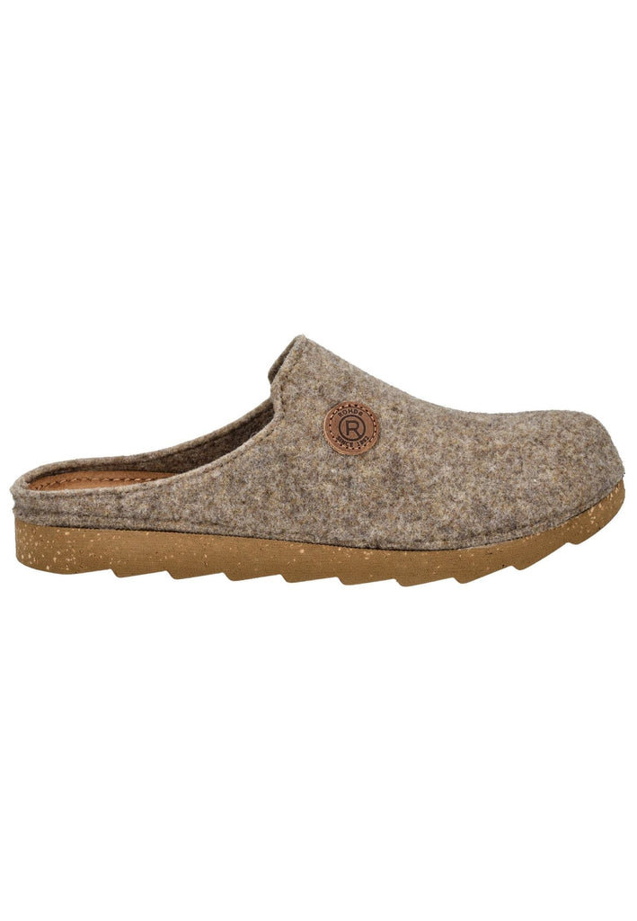 Rohde Hausschuhe Filz Leinen