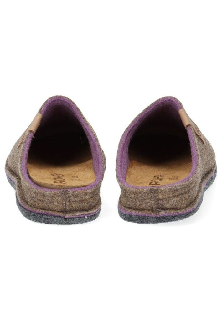 Rohde Hausschuhe Filz Leinen