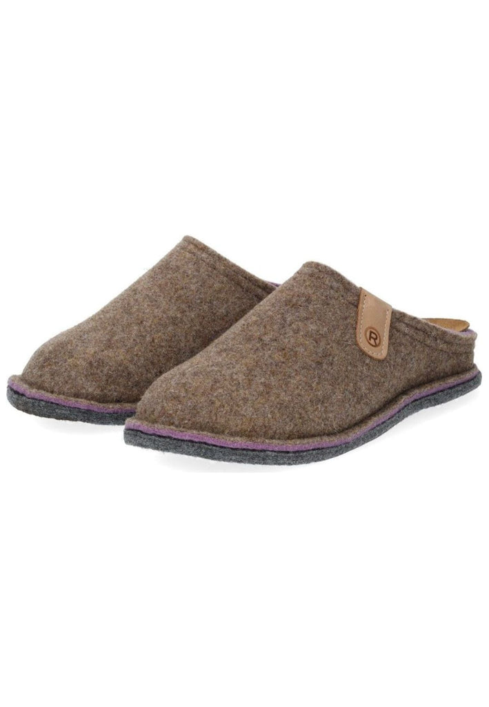 Rohde Hausschuhe Filz Leinen