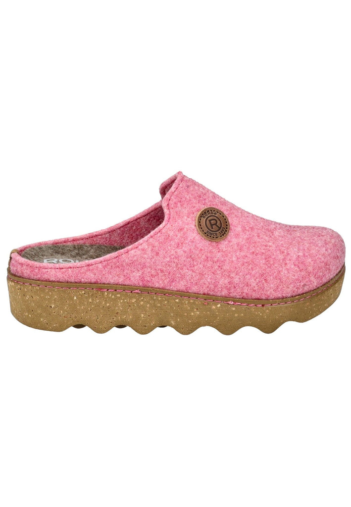 Rohde Hausschuhe Filz Pink