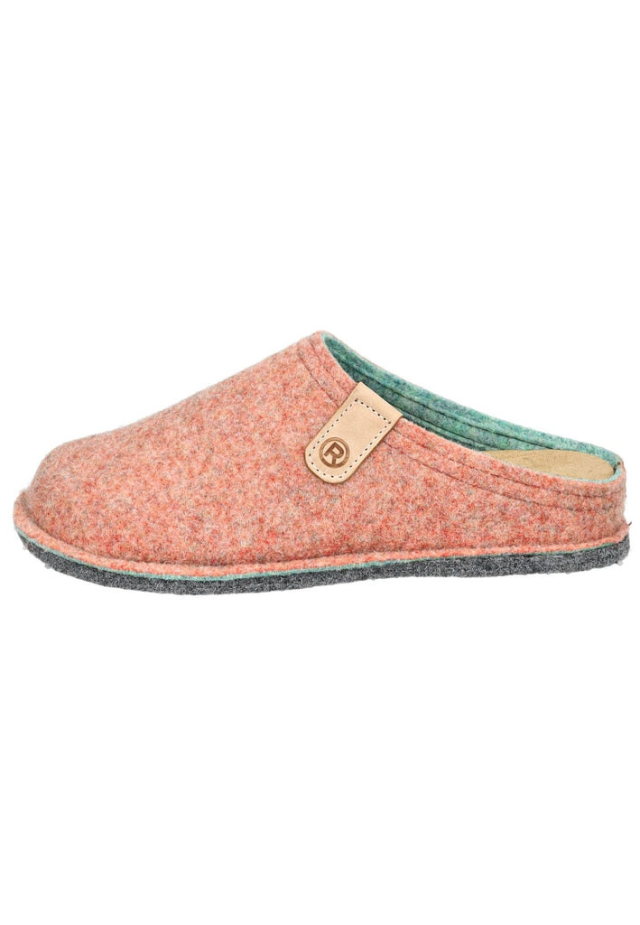 Rohde Hausschuhe Filz Salmon