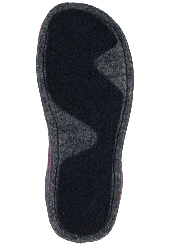 Rohde Hausschuhe Filz Violett