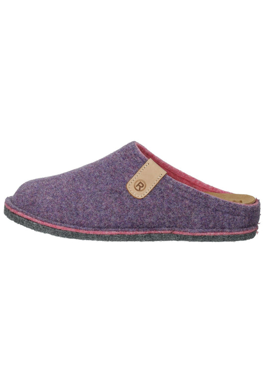 Rohde Hausschuhe Filz Violett