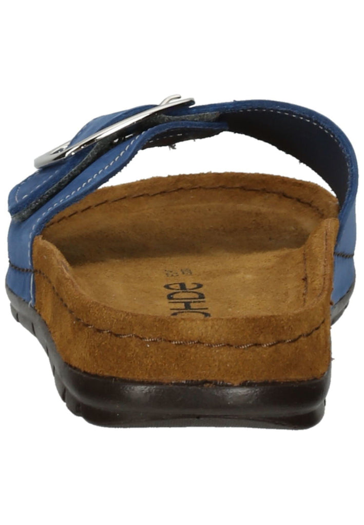 Rohde Hausschuhe Leder Blau