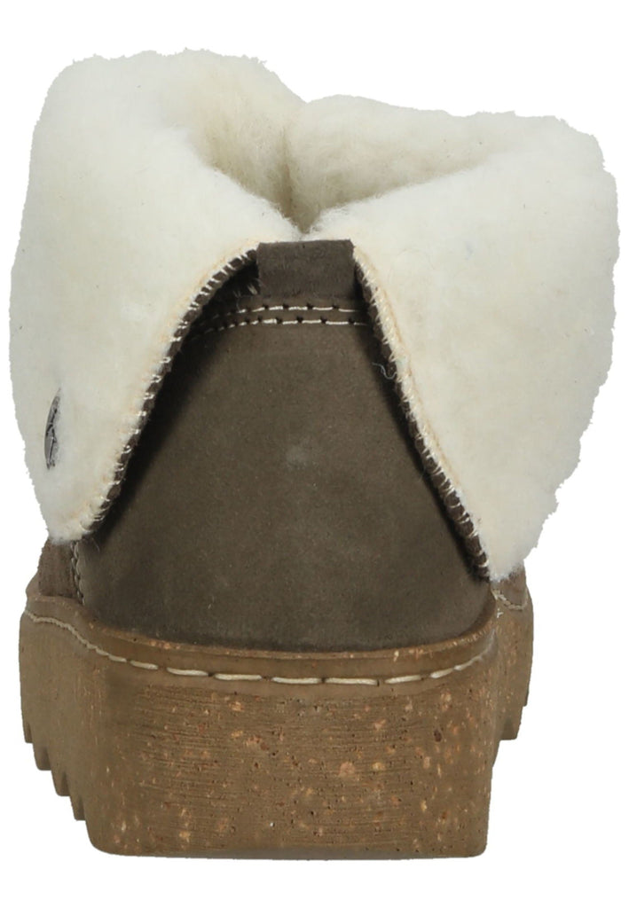 Rohde Hausschuhe Leder Erde Warmfutter