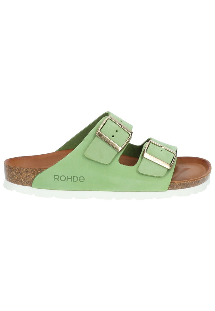 Rohde Hausschuhe Leder Kiwi