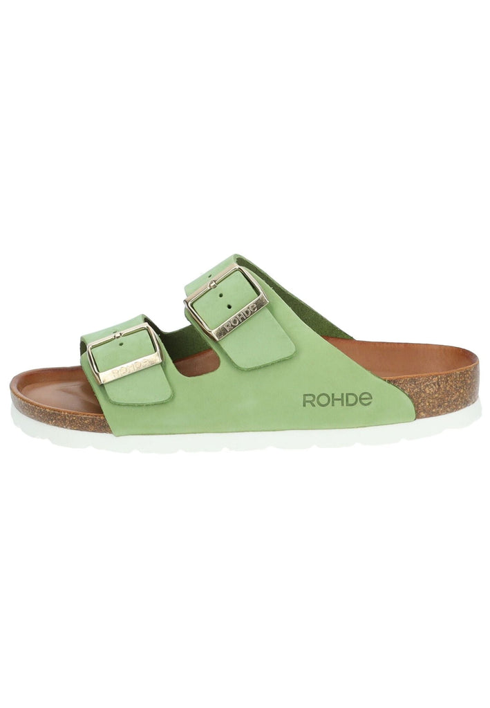 Rohde Hausschuhe Leder Kiwi