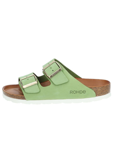 Rohde Hausschuhe Leder Kiwi