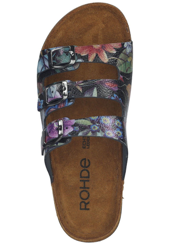 Rohde Hausschuhe Leder Mehrfarbig