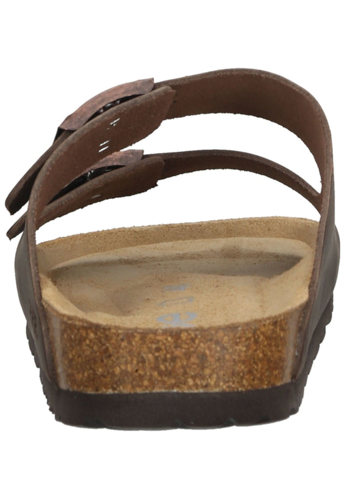 Rohde Hausschuhe Leder Mocca