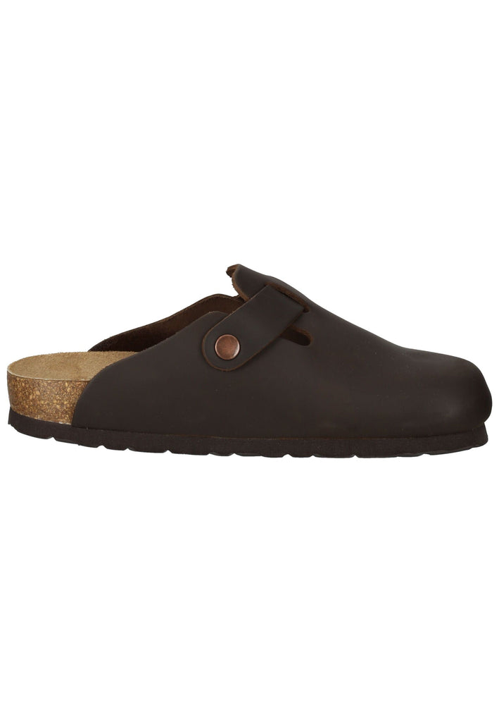 Rohde Hausschuhe Leder Mocca