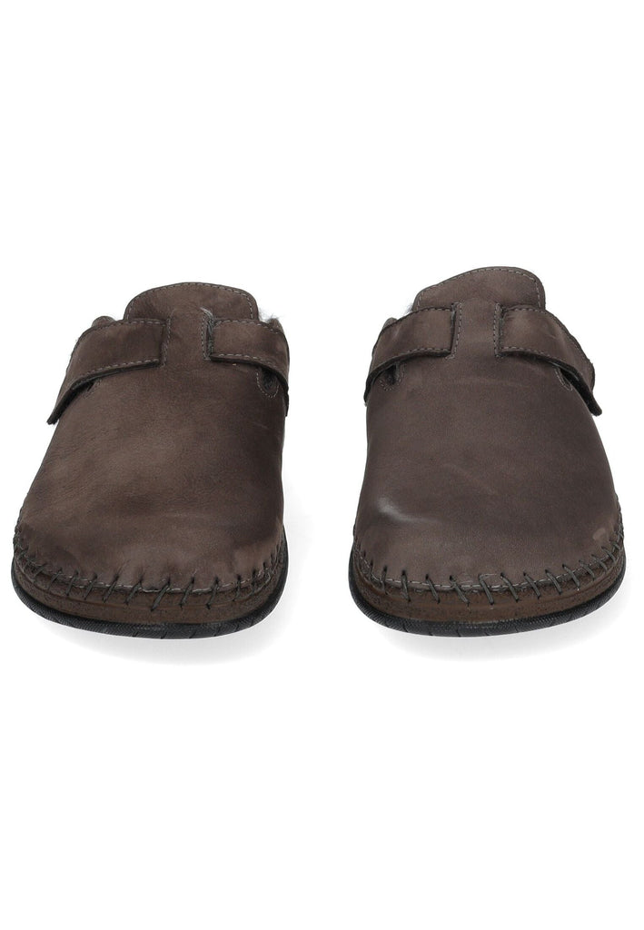 Rohde Hausschuhe Leder Mocca Warmfutter