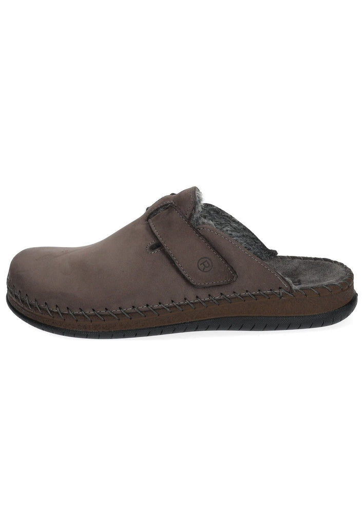 Rohde Hausschuhe Leder Mocca Warmfutter
