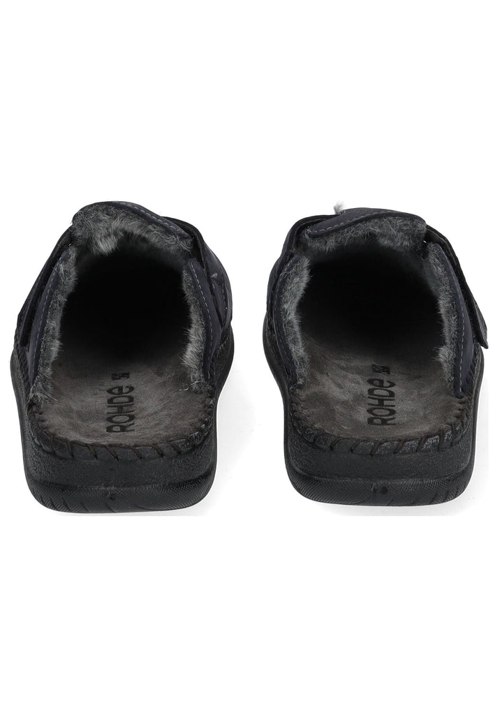 Rohde Hausschuhe Leder Ocean Warmfutter