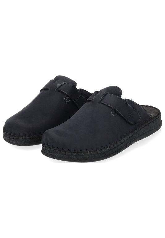 Rohde Hausschuhe Leder Ocean Warmfutter