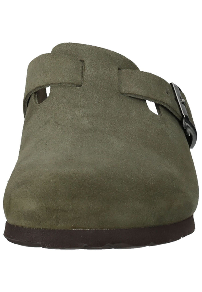 Rohde Hausschuhe Leder Olive