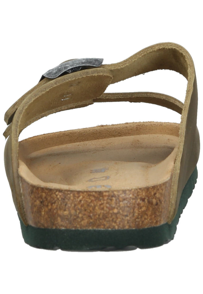 Rohde Hausschuhe Leder Olive