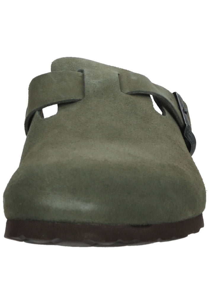 Rohde Hausschuhe Leder Olive