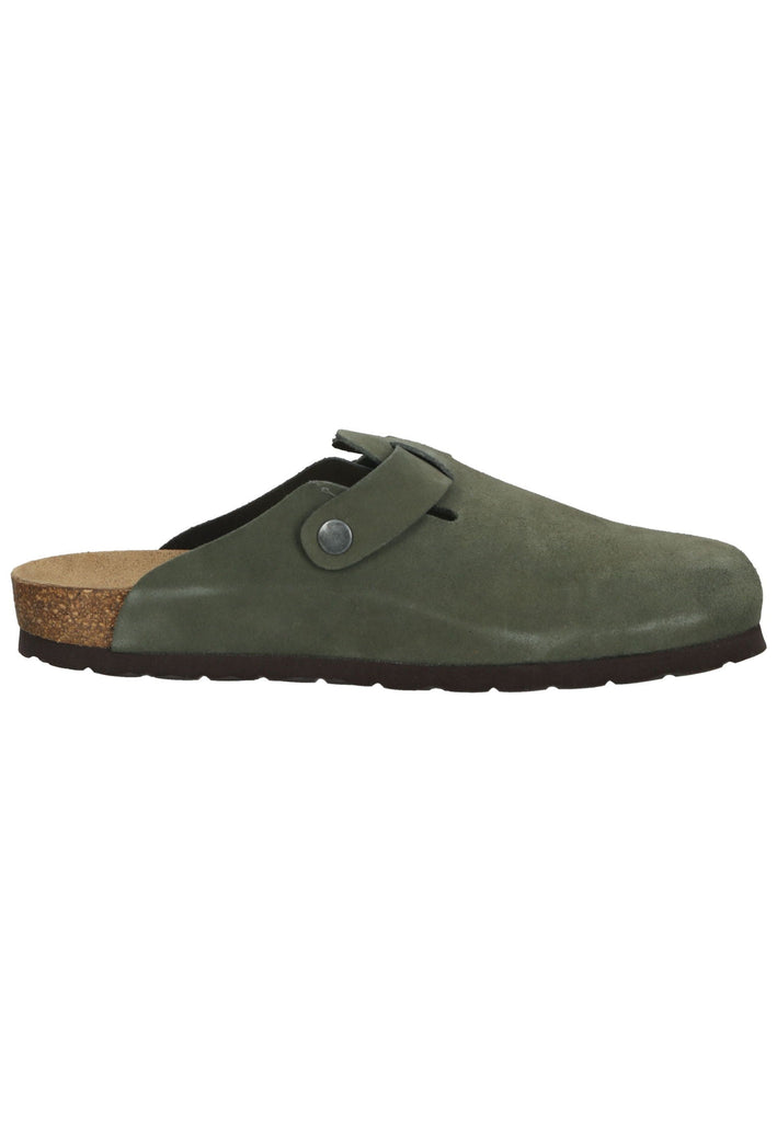 Rohde Hausschuhe Leder Olive