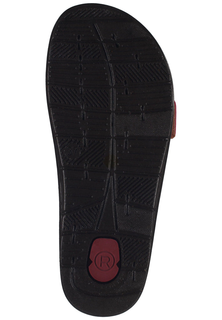 Rohde Hausschuhe Leder Pink