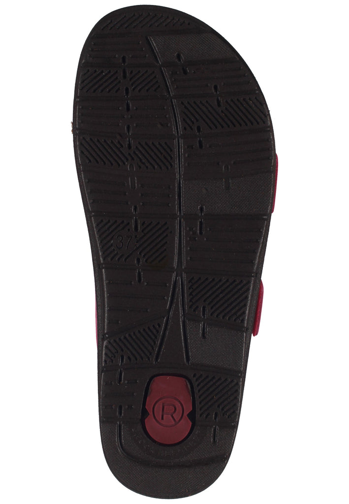 Rohde Hausschuhe Leder Pink