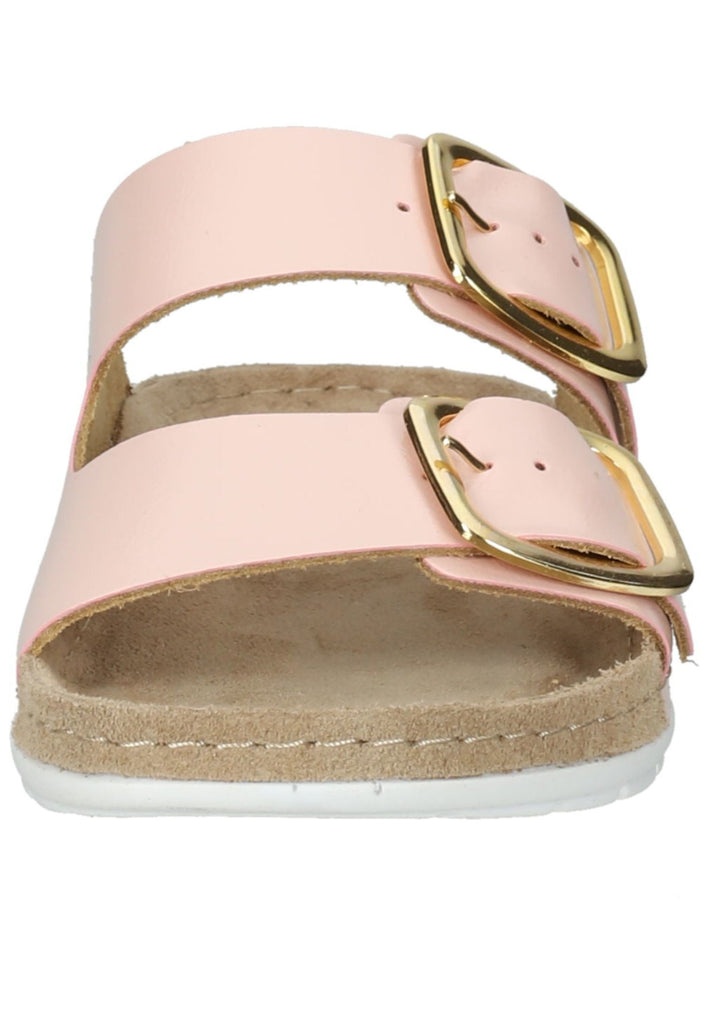 Rohde Hausschuhe Leder Rose