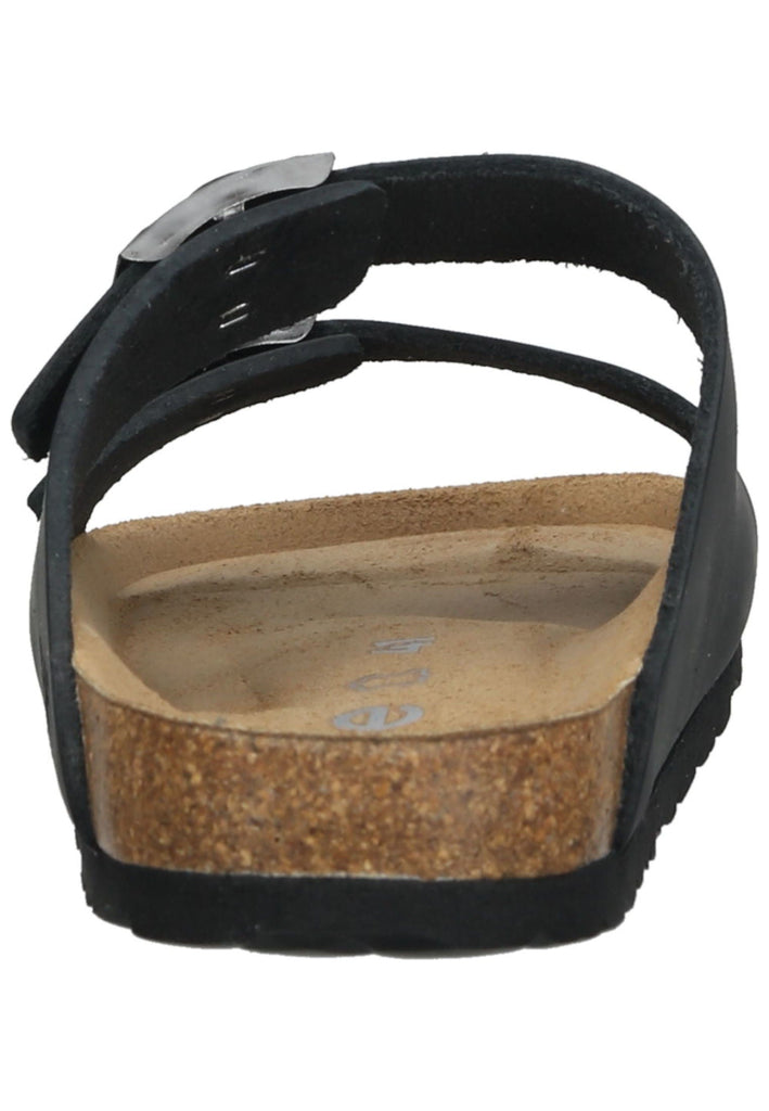 Rohde Hausschuhe Leder Schwarz