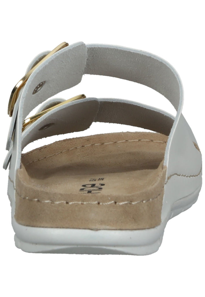 Rohde Hausschuhe Leder Weiß