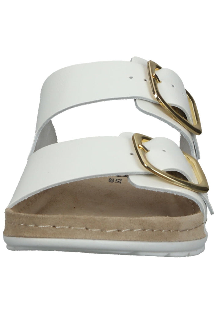 Rohde Hausschuhe Leder Weiß