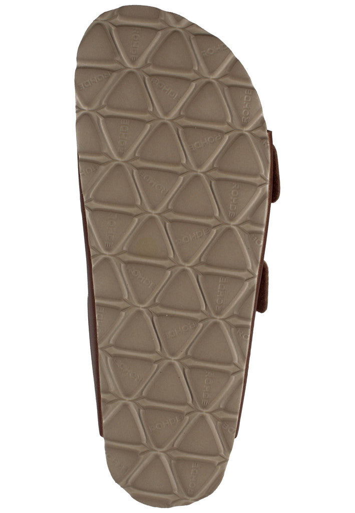 Rohde Hausschuhe Lederimitat Rose