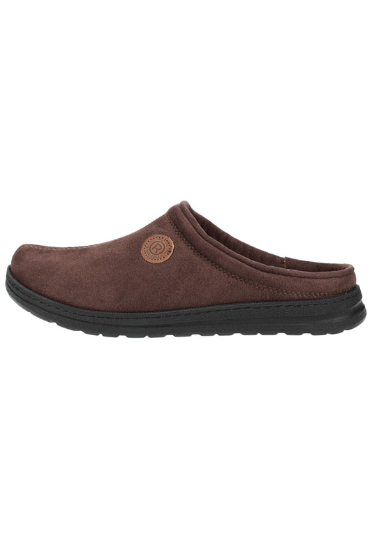 Rohde Hausschuhe Textil Mocca