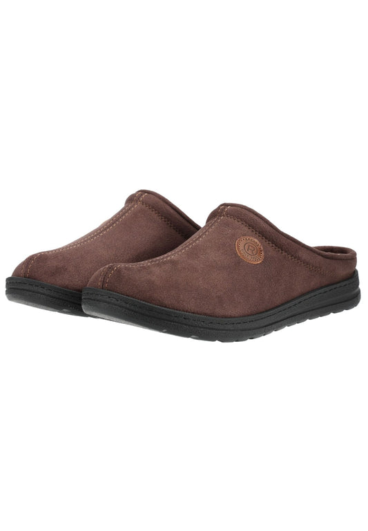 Rohde Hausschuhe Textil Mocca