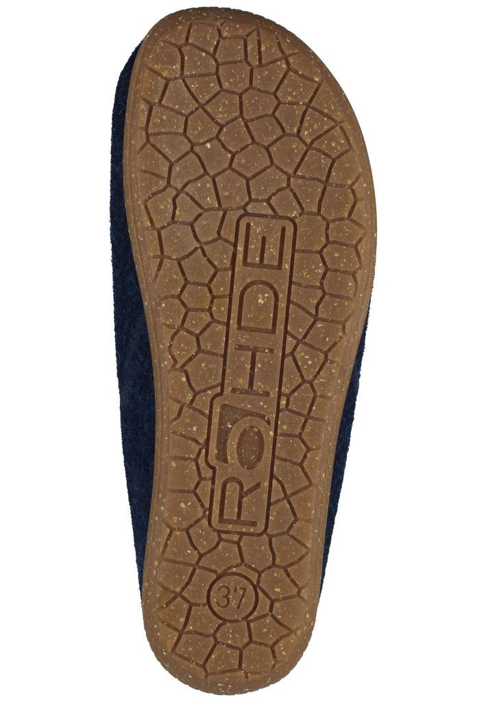 Rohde Hausschuhe Textil Ozean