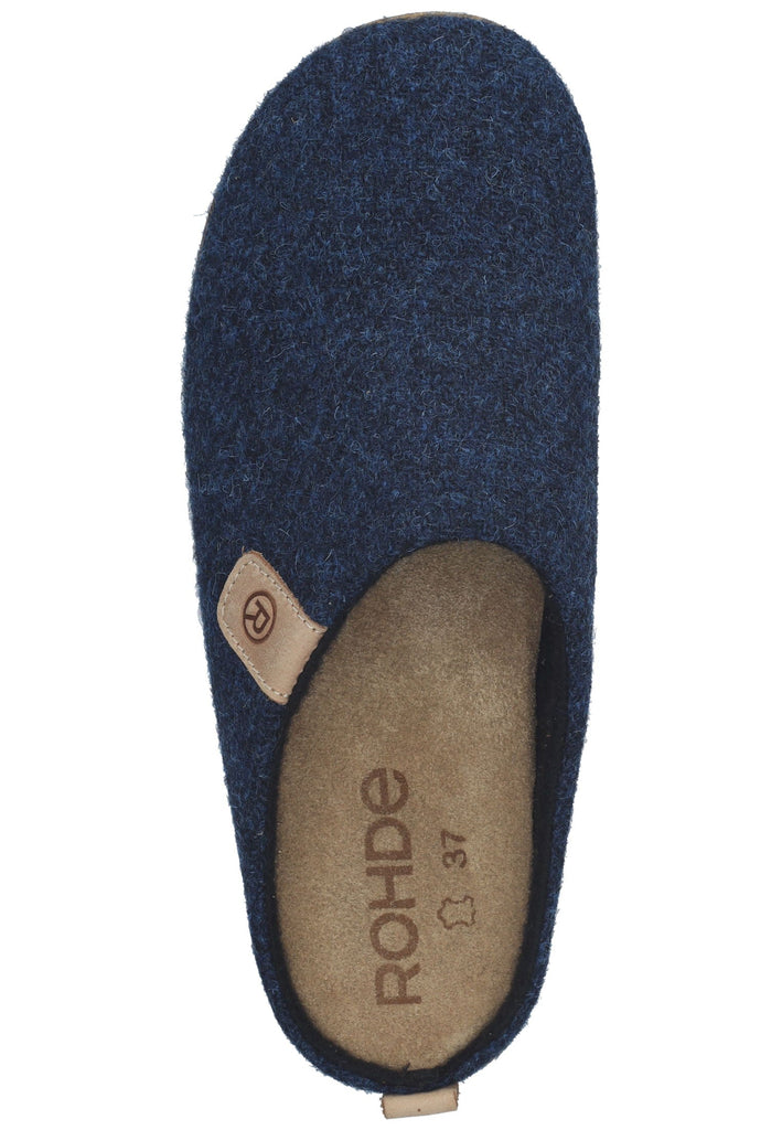 Rohde Hausschuhe Textil Ozean