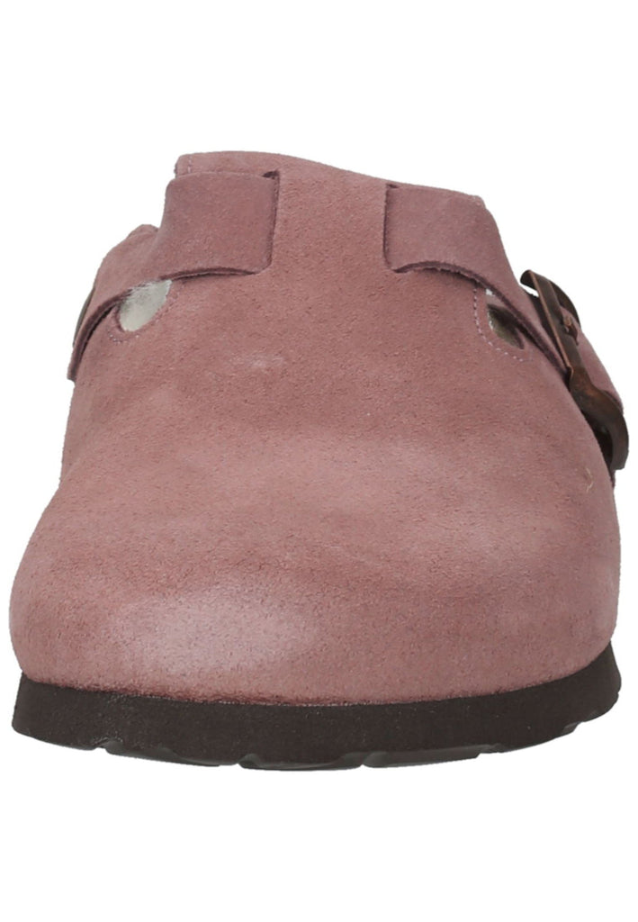 Rohde Hausschuhe Veloursleder Altrosa Warmfutter