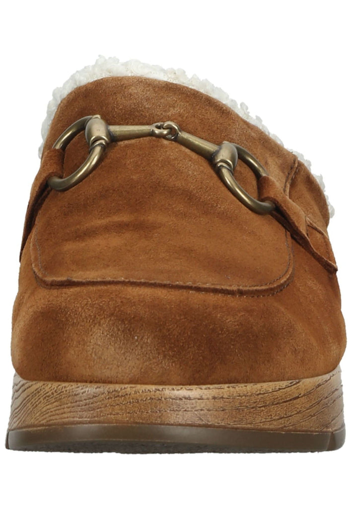 Rohde Hausschuhe Veloursleder Mocca Warmfutter