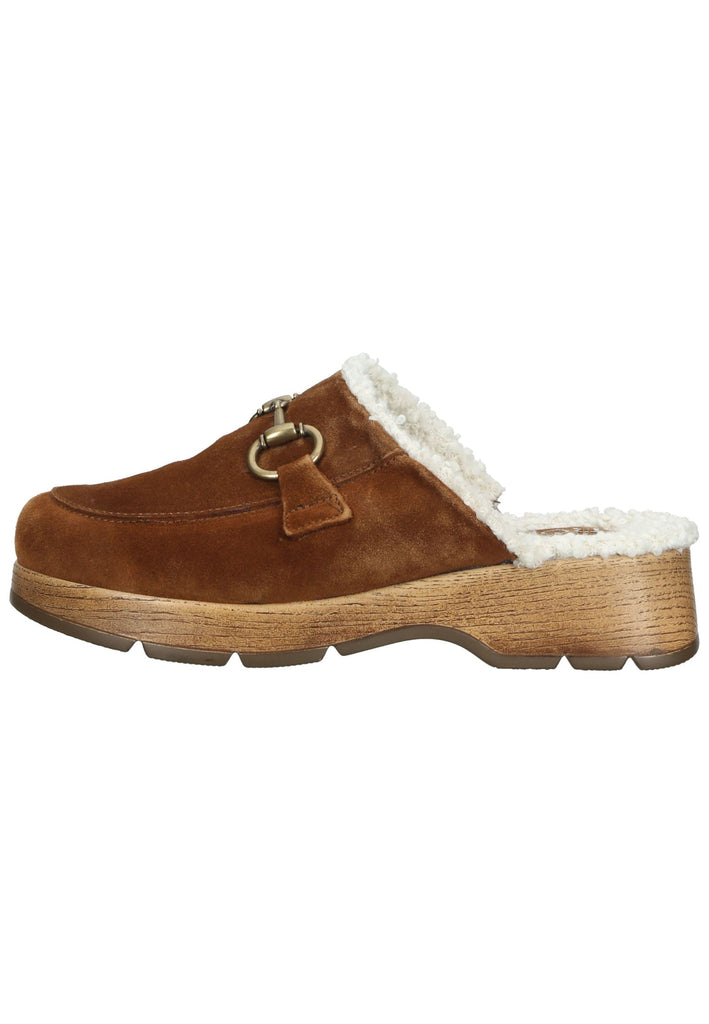 Rohde Hausschuhe Veloursleder Mocca Warmfutter