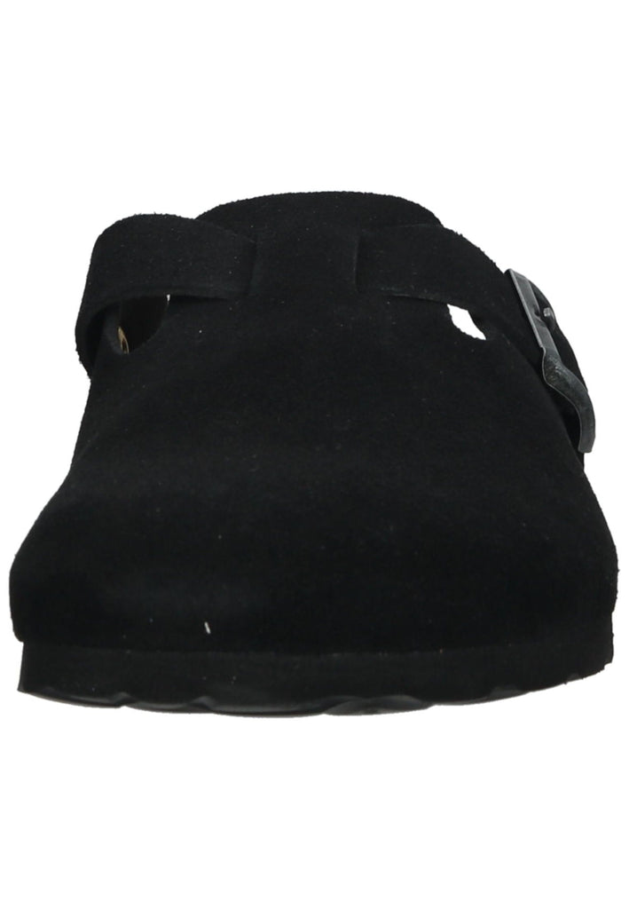 Rohde Hausschuhe Veloursleder Schwarz